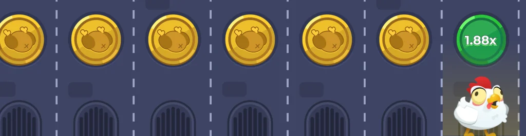 Chicken Road Demo-Spiel